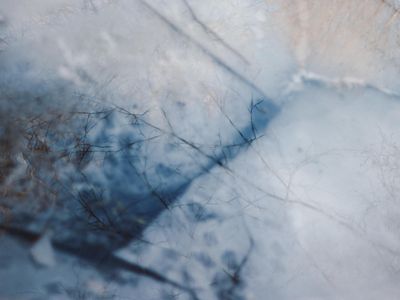 Geometric shapes representing clear vision and focus